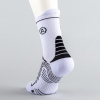 Peak Flash 5 Basketball Sock White