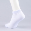 Peak Low Cut Socks White