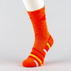 Peak Wiggins Matching Basketball Socks Burning Orange