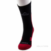 PEAK BASKETBALL SOCKS W453021 BLACK/RED