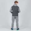 Peak Tony Parker Hoodie Sweater With Front Zipper Dk.Grey