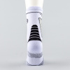 Peak Flash 5 Basketball Sock White