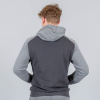 Peak Tony Parker Hoodie Sweater With Front Zipper Dk.Grey