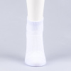 Peak Medium Cut Socks White