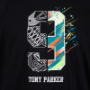 Peak Tony Parker 9 Round Neck T-Shirt Black