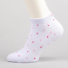 Peak Low Cut Socks White