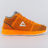 Peak Basketball Shoes Primeknit Fluorescent Orange/Gray