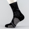 Peak Big Triangle 3 Basketball Socks Black