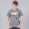 PEAK Round Neck T-Shirt Mid.Melange Grey