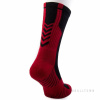 PEAK BASKETBALL SOCKS W453021 BLACK/RED