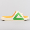 Peak Taichi Big Logo Slipper Rice White/
Fruit Green