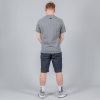 PEAK Round Neck T-Shirt Mid.Melange Grey