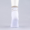 Peak High Cut Socks White