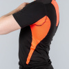 PEAK FUNCTIONAL T-SHIRT Black/Fluorescent orange