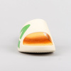 Peak Taichi Big Logo Slipper Rice White/
Fruit Green