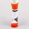 Peak Basketball Socks Burning Orange/Lt.Grey