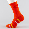 Peak Wiggins Matching Basketball Socks Burning Orange