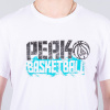 Peak Basketball Round Neck T-Shirt White