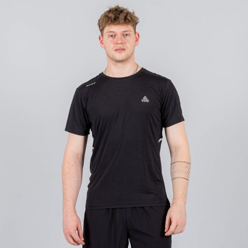 Peak Running Series Knitted T-Shirt Black