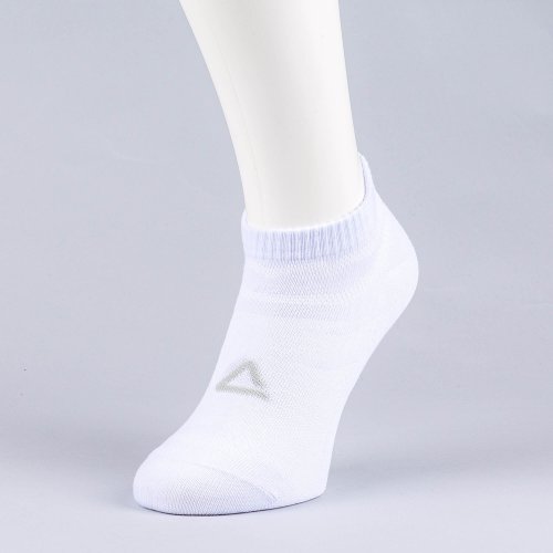 Peak Low Cut Socks White