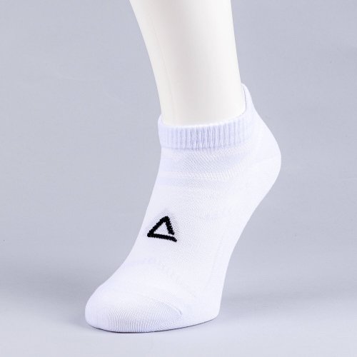 Peak Low Cut Socks White