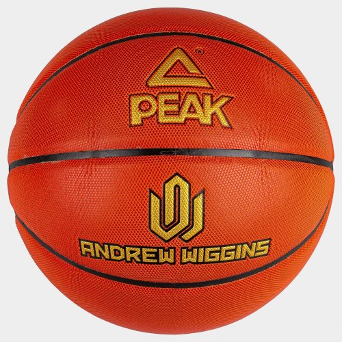 Peak Andrew Wiggins Microfiber Indoor Basketball 1 Sz. 7 Brown