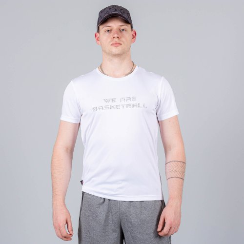 Peak Basketball Trainning T-Shirt White