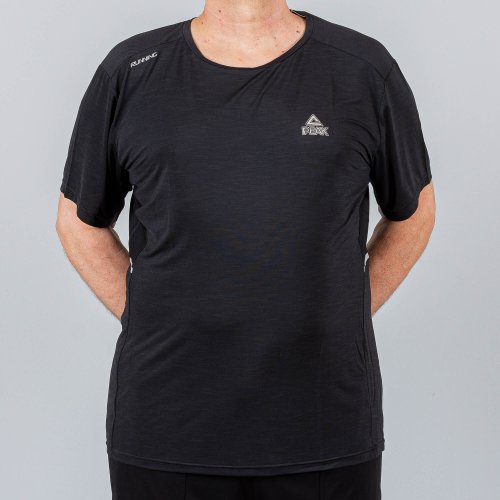 Peak Running Series B&T Knitted T-Shirt Black